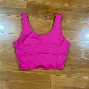 Danskin Pink Athletic Sports Bra with Wide Straps